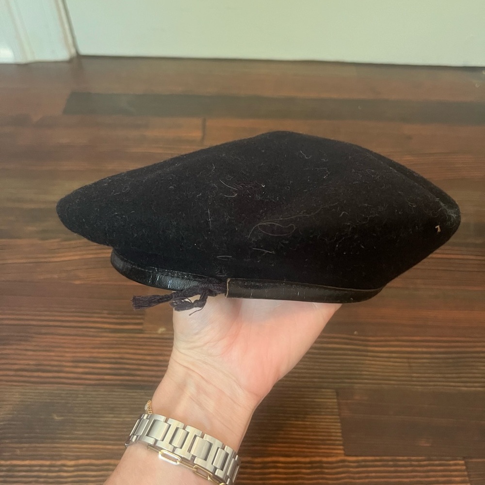 Classic Vintage Black Men's Beret